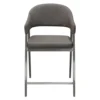 BM338770_1_92a18b7a-5d31-4e14-a728-c08a710d67c5 Arie Counter Height Chair Set of 2, Gray Faux Leather Seat and Back