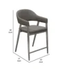 BM338770_4_d3eb02d2-5842-46b3-ab20-ffd5b337702d Arie Counter Height Chair Set of 2, Gray Faux Leather Seat and Back