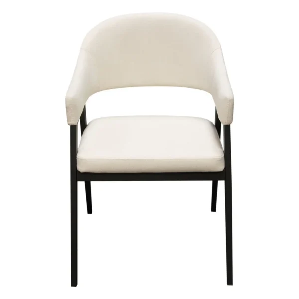 BM338804_1_22aa62f7-c305-499f-8493-53af9f5c6308 Arie Dining Side Chair Set of 2, Cream White Polyester, Black Legs