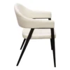 BM338804_3_e34e3cc5-957e-4829-8328-9befe6a95583 Arie Dining Side Chair Set of 2, Cream White Polyester, Black Legs