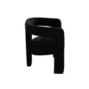 BM338826_2_278cba5c-6407-4617-b72b-1bfaf2fbecc2 Gely Dining Accent Chair, Open Curved Back w Tripod Base, Black Boucle