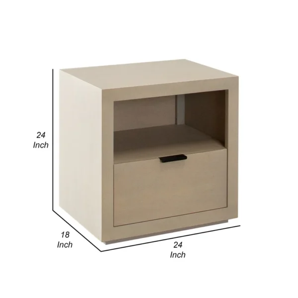 BM338835_4_e0c7cef9-ef4b-473f-b828-43e36b54c0e7 Somy Nightstand with Drawer and Shelf, Light Natural Gray Mango Wood