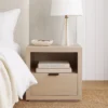 BM338835_5_1c097834-6b0a-48c5-add8-9972d1e139de Somy Nightstand with Drawer and Shelf, Light Natural Gray Mango Wood