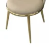 BM339200_3_4a661132-eb58-449e-a058-6eeaf4415f51 Relli Side Dining Chair Set of 2, Gold Metal, Taupe Faux Leather, Round Seats