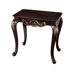 BM339205_15ab6197-732d-403b-a498-8d5a5f690c0b Astor End Table, 29 Inch Dark Cherry Brown Wood, Carved Details