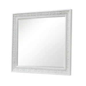BM339234_339c6621-accf-4dcd-914b-3a4d47595f82 Miamy Dresser Mirror, 44 Inch Cream White Wood Frame, Bevelled Edge