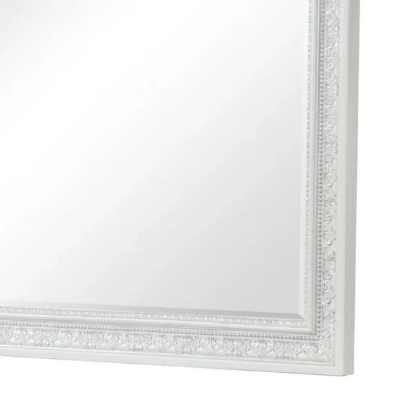 BM339234_3_b7654332-001d-4bec-bdee-6f7a84fafcfc Miamy Dresser Mirror, 44 Inch Cream White Wood Frame, Bevelled Edge