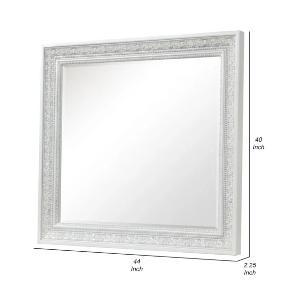 BM339234_4_51a391ed-9232-441e-bc57-e0006c98a381 Miamy Dresser Mirror, 44 Inch Cream White Wood Frame, Bevelled Edge