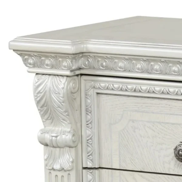 BM339237_1_5e62422e-7fe3-47a0-9c19-21fa3923e400 Naddy Nightstand, 2 Drawers, USB, Wire Brushed White Wood, 30 Inch