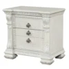 BM339237_e7a2912b-0241-486f-8b98-ecacdd6ee5d5 Naddy Nightstand, 2 Drawers, USB, Wire Brushed White Wood, 30 Inch