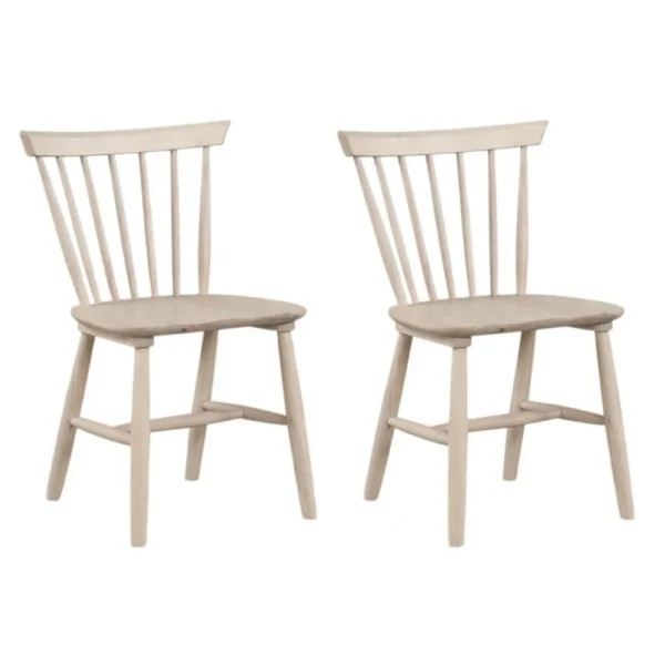 BM339247_fd245055-a97e-4c4e-bce2-9d4673a8cad1 Baylee Side Dining Chair Set of 2, Spindle Back, Tapered Legs, White Oak Wood