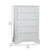 BM339275_4_113b38a6-6339-40be-9557-59b5408d0924 Toli Tall Dresser Chest, 5 Drawers w Round Knobs, White Solid Hardwood