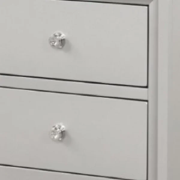 BM339300_2_b0990afa-7dd0-4585-bd7c-e9efd800c6c3 Broy Nightstand, 2 Drawers, Crystal Knobs, Champagne Gray Wood 25 Inch