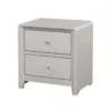 BM339300_bc84b2ed-4416-4fde-acc6-de302b5bb89b Broy Nightstand, 2 Drawers, Crystal Knobs, Champagne Gray Wood 25 Inch