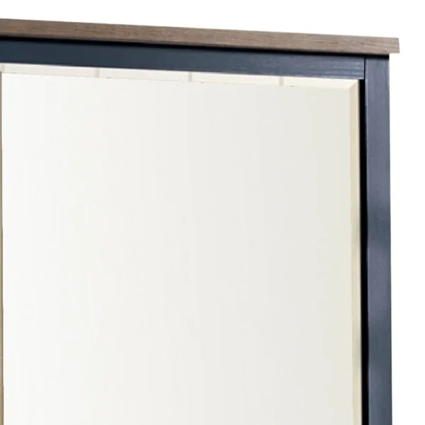 BM339303_1_a07ca2b9-232f-4116-8362-b74e676e6a30 Tela 36 Inch Dresser Mirror, Blue Pinewood Frame, Dark Brown Top