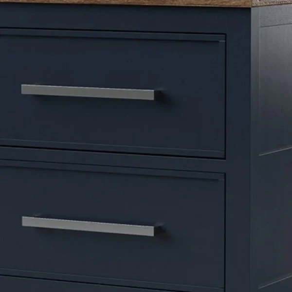 BM339304_1_76082627-1678-4b7d-825e-006865c5ae10 Tela Nightstand, 2 Drawers, Metal Handles, 25 Inch Blue Solid Pinewood