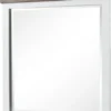 BM339306_2_000200ab-90e7-4fa3-983f-6c9a044bf2d2 Tela Dresser Mirror, White Pinewood Frame, Dark Brown Top, 36 Inch