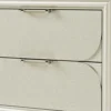 BM339320_1_7cc0e0f5-8475-473c-92e3-9e9212bfc024 Zema Nightstand, 2 Drawers w Acrylic Handles, Silver Rubberwood, 30 Inch