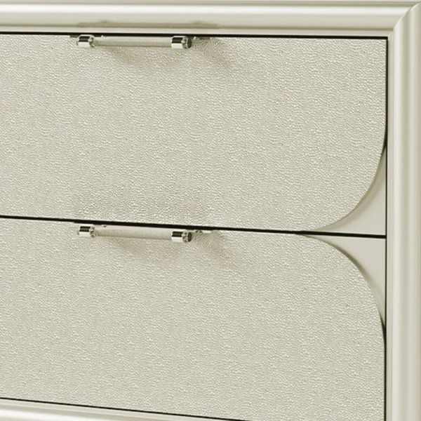 BM339320_1_7cc0e0f5-8475-473c-92e3-9e9212bfc024 Zema Nightstand, 2 Drawers w Acrylic Handles, Silver Rubberwood, 30 Inch