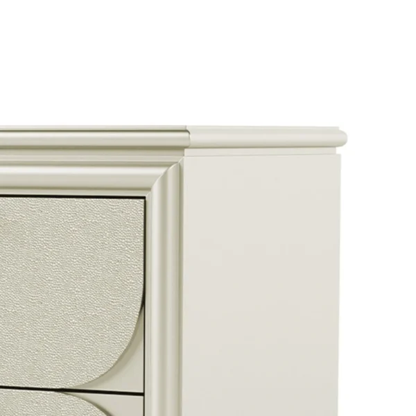 BM339320_2_2e875b79-59b5-4485-8c57-340fc0e710a3 Zema Nightstand, 2 Drawers w Acrylic Handles, Silver Rubberwood, 30 Inch