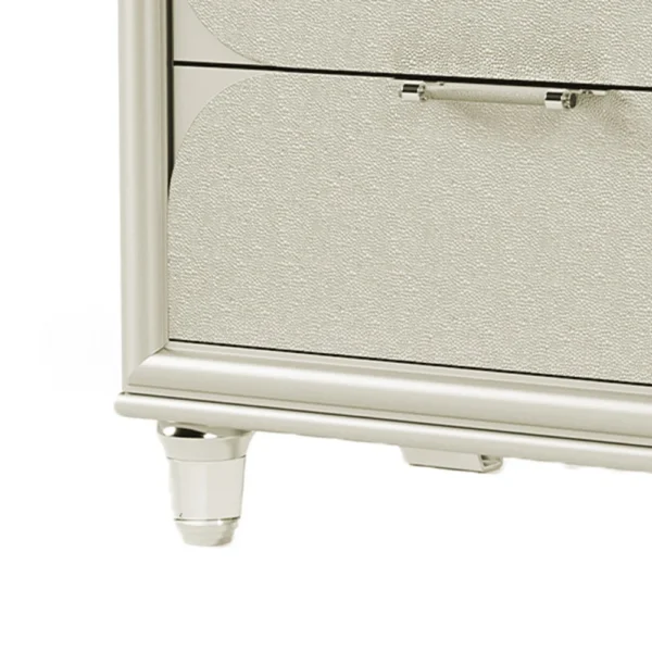 BM339320_3_3967ed75-c616-4bbc-8107-a972ebd3a38a Zema Nightstand, 2 Drawers w Acrylic Handles, Silver Rubberwood, 30 Inch