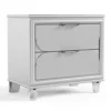 BM339323_07fad309-a0bf-44f6-bc43-d24bfe737bdc Dima Nightstand, 2 Drawers w Acrylic Handles, White Rubberwood, 24 Inch