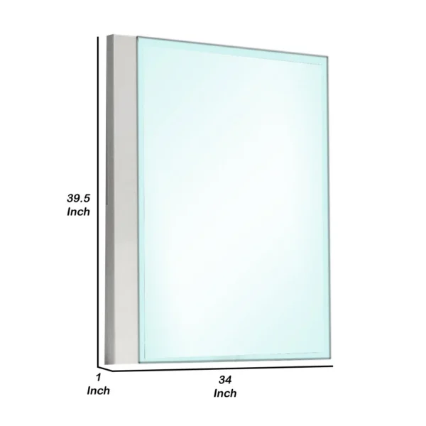 BM339334_4_dd6118b2-eaac-40f9-b153-f520636cc3ea Suni Dresser Mirror, 40 Inch, Sleek White Wood, Frameless Design