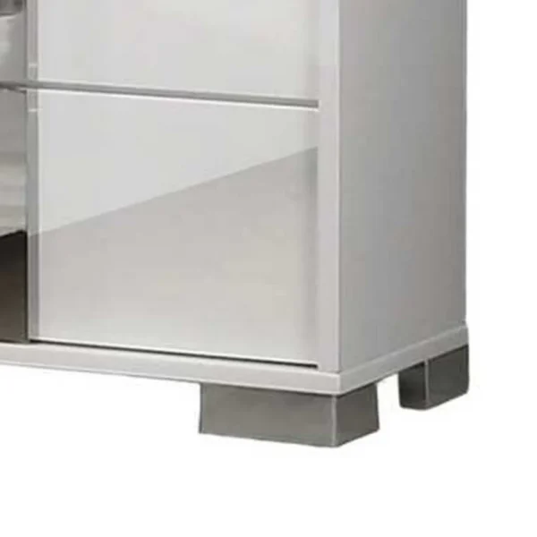 BM339335_3_4b68b137-a98d-45d9-97a1-4aab394afc90 Suni Nightstand, Glossy White Wood with UV Finish, 2 Drawers, 24 Inch