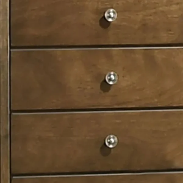 BM339406_2_57f5c9d7-4a04-4483-93fe-6b5de0e76e47 Rouk 5 Drawer Tall Dresser Chest, Transitional, Walnut Brown Solid Wood