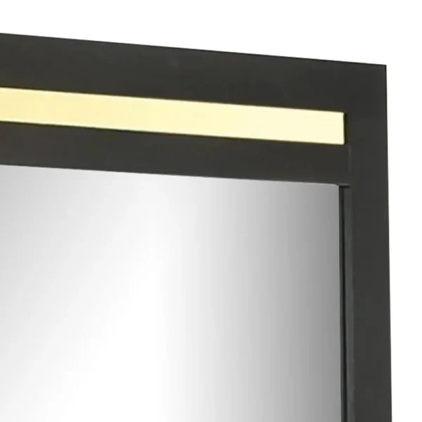 BM339412_1_bfcd831e-b09c-4b76-ae74-babf0903b2df Yoki 41 Inch Dresser Mirror, Modern Glam Black with Gold Acrylic Accents