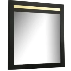 BM339412_27857154-3c14-4cc3-830a-9bf8fa768c37 Yoki 41 Inch Dresser Mirror, Modern Glam Black with Gold Acrylic Accents