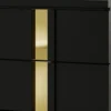 BM339413_1_e2d316b6-fc8f-4dab-8325-31eeaaee2c1b Yoki Nightstand, 2 Drawers, Modern Glam Black and Gold, 23 Inch