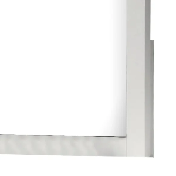 BM339416_3_940f07a9-0b0a-4fe6-853e-2a4345a6dce6 Yoki 41 Inch Dresser Mirror, Modern Glam White with Gold Acrylic Accents
