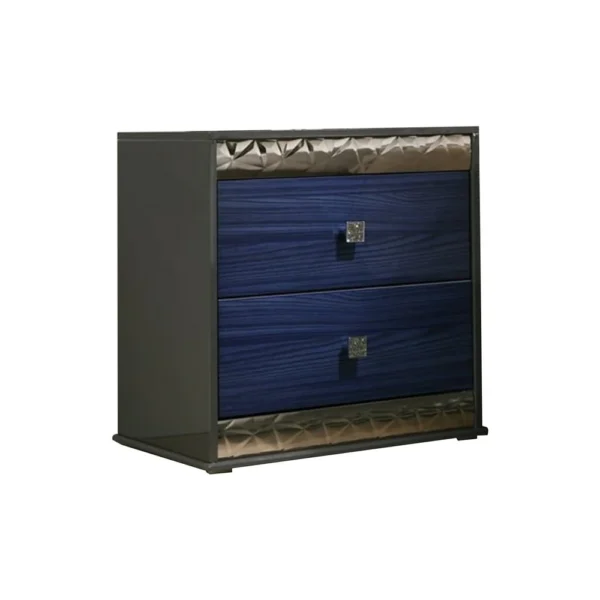 BM339419_1c90871a-7fb1-4a7d-8a21-f0a065cb7421 Zara Nightstand w 2 Drawers, Crystal Knobs, Ash Gray, Indigo Blue Wood