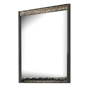 BM339420_d3bf0783-bf2d-484e-8d32-9ccaeb09dd67 Zara 36x40 Dresser Mirror, Rectangular, Chrome Geo Molding, Ash Gray