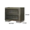 BM339421_4_3fceafcf-c9c7-46ce-bff0-4e78d9837aec Levi Nightstand, 2 Leaf Molded Framed Drawers, Dark Gray