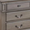 BM339442_1_ffa23945-f79e-4255-b94b-7fbb85c3280b Recus Classic Nightstand with 3 Drawers, Acrylic Accents, Gray Solid Wood
