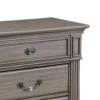 BM339442_2_ed33777b-67f1-47e5-a6f0-2755d4e731e2 Recus Classic Nightstand with 3 Drawers, Acrylic Accents, Gray Solid Wood
