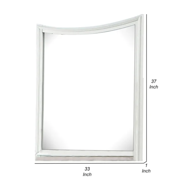 BM339448_4_54e7869f-4bfa-4016-bf87-99d579823208 Kiki Dresser Mirror, Curved Crown Molded Details, White Solid Wood