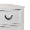 BM339449_2_4b2e90f9-8345-4580-b74f-8969386564e1 Kiki Nightstand with 2 Drawers, Chrome Metal, White Wood