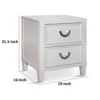BM339449_4_ad66eaa9-1ab6-4b20-8e4a-1ae23602f760 Kiki Nightstand with 2 Drawers, Chrome Metal, White Wood