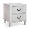BM339449_60e699ae-9392-4435-895c-1034893219fd Kiki Nightstand with 2 Drawers, Chrome Metal, White Wood