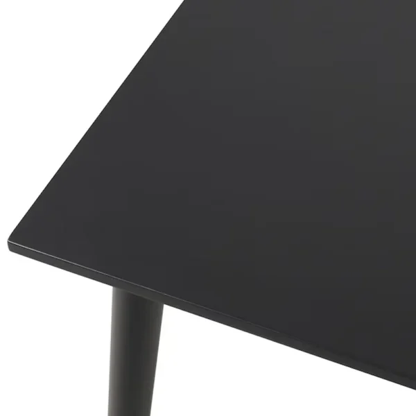 BM339471_1_0997782a-e344-47e5-bf09-184cb77e4a6b Baylee Rectangular Dining Table, Straight Legs, 60 Inch Black Wood Top
