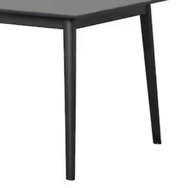 BM339471_3_106efc32-cfd6-4cc4-9f88-b71e9d586dcc Baylee Rectangular Dining Table, Straight Legs, 60 Inch Black Wood Top
