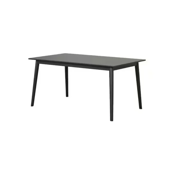 BM339471_93a65bb1-bfcc-456f-ab12-35bf935979a7 Baylee Rectangular Dining Table, Straight Legs, 60 Inch Black Wood Top