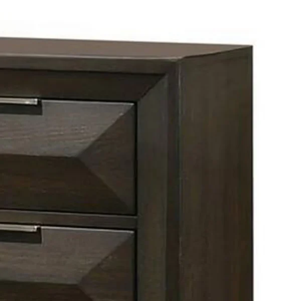BM339480_2_7d63d16e-5762-4bd2-82ef-144722f289fa Fema Nightstand, 2 Bevel Drawers, Nickel Handles, Espresso Brown Wood