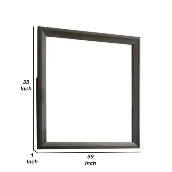 BM339481_4_6a7c23c1-7e38-470e-9b8d-5ab3c1385459 Fema Dresser Mirror, 35 Inch Bevel Edge Frame, Brown Wood