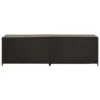 Jer Outdoor Storage Box with Gas Lift, 79 Inch Brown Rattan Woven