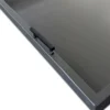 Yela Decorative Tray, 27x27 Square with Black Handles, Urban Bronze