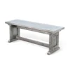 BM339798_1_cb5f3251-f56d-4bc1-8466-82dcc1c1c85c Bench, 48 Inch Wide Farmhouse Plank Style Seat, Gray Pedestal Base
